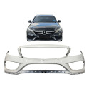 Parachoque Dianteiro Mercedes C200 C250 C300 Amg 2015 A 2018 Branco