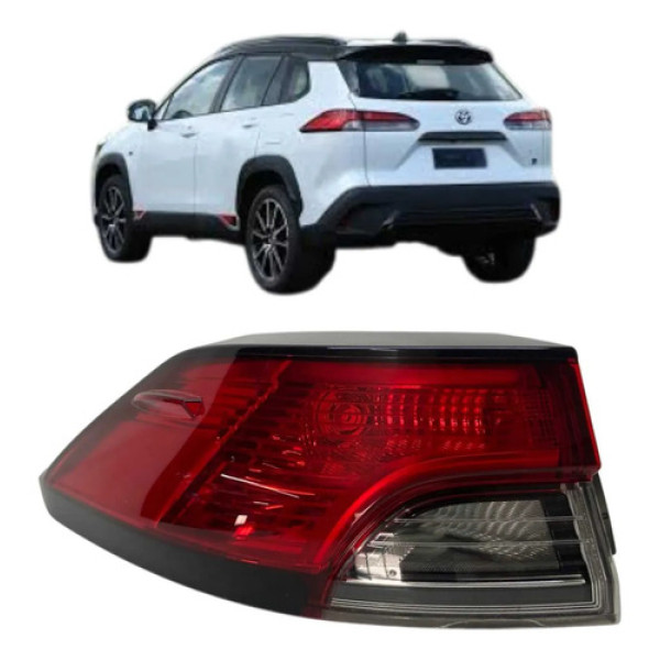 Lanterna Esquerda Toyota Corolla Cross 2022 A 2024 Original Esquerdo/motorista Vermelho