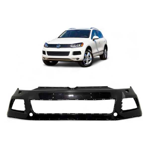 Parachoque Dianteiro Volkswagen Touareg 2011 2012 2013 2014 Preto