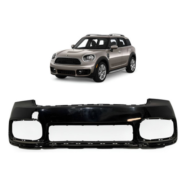 Parachoque Dianteiro Mini Cooper Countryman 2017 A 2020 Orig Preto