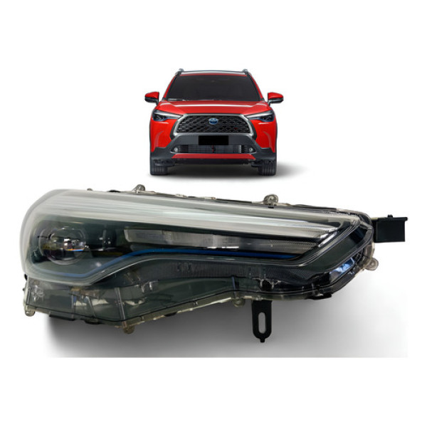 Farol Toyota Corolla Cross Hibrido Direito 2020 A 2023 Origi Direito/passageiro