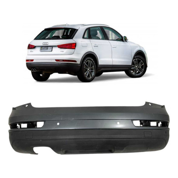 Parachoque Traseiro Audi Q3  2015 A 2019 Usado Original