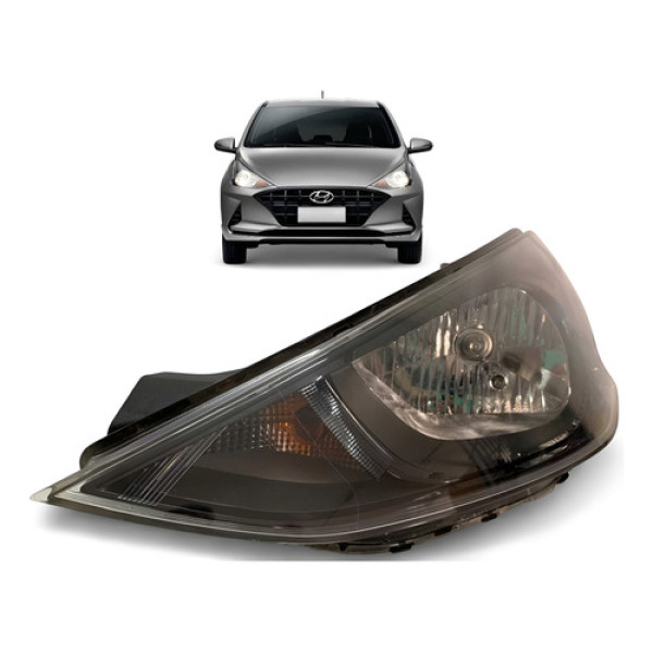 Farol Hyundai Hb20 Esquerdo 2020 2021 Original Esquerdo/motorista