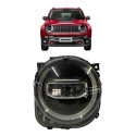 Farol Direito Jeep Renegade 2019 A 2022 Full Led Original Direito/passageiro