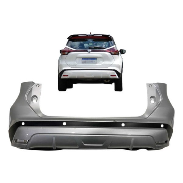 Parachoque Traseiro Nissan Kicks 2021 A 2024 Original