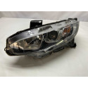 Farol Honda Civic G10 Esquerdo 2017 2018 2019 2020 2021 Orig Esquerdo/motorista