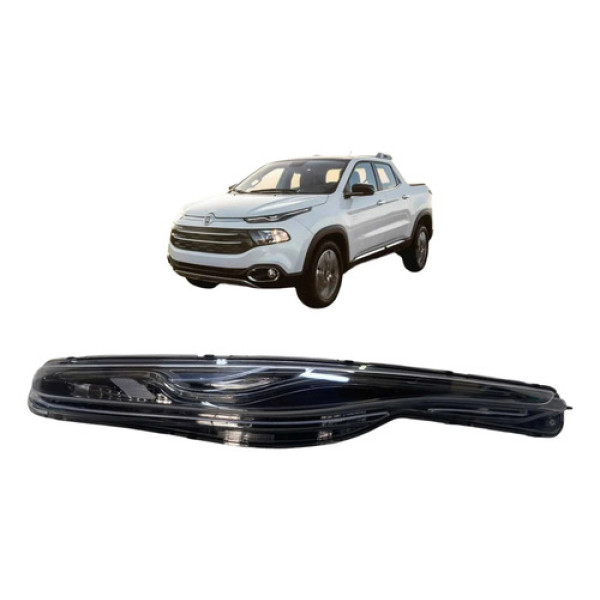 Farol Esquerdo Fiat Toro Led 2 Reatores 2019 A 2023 Original Esquerdo/motorista