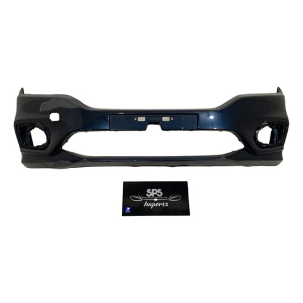 Parachoque Dianteiro Honda City 2018 A 2022 Usado Original Azul-escuro