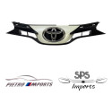 Grade Superior Dianteira Toyota Yaris 2019 2020 2021 Origina Branco Brilhante