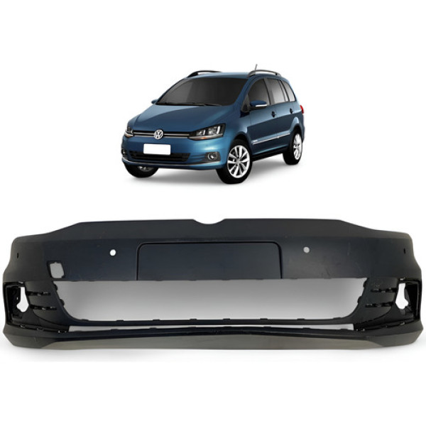 Parachoque Diant. Vw Fox Spacefox Furo Sensor 2015 A 2022  Para Pintar