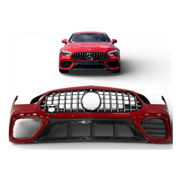 Parachoque Dianteiro Mercedes Gt 63 2018 2019 2020 2021 Orig Vermelho