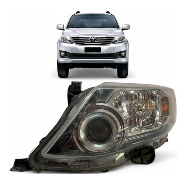 Farol Toyota Hilux Sw4 Xenon Completo Esquerdo 2012 A 2015
