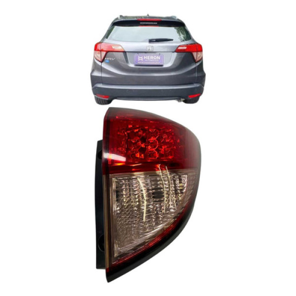 Lanterna Traseira Direita Honda Hrv 2015 A 2019 Led Direito/passageiro Vermelho