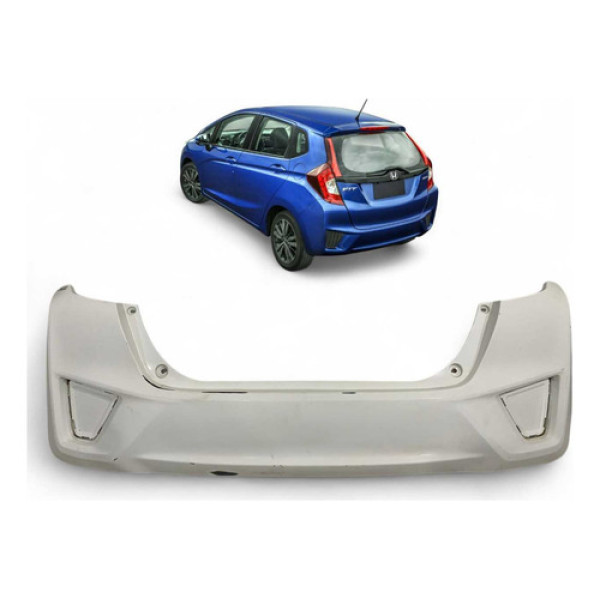 Parachoque Traseiro Honda Fit 2015 2016 2017 Original