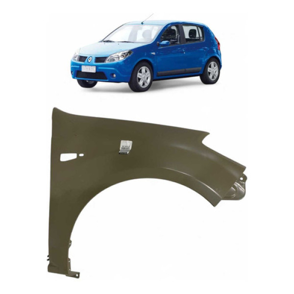 Paralama Renault Sandero Direito 2007 A 2012 Original