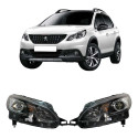 Par Farol Peugeot 2008 Com Led Fume 2015 A 2022 Novo Origin Direito
