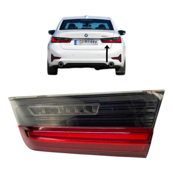 Lanterna Tampa Traseira Direita Bmw 320i 330i 2019 A 2025 Direito/passageiro Vermelho