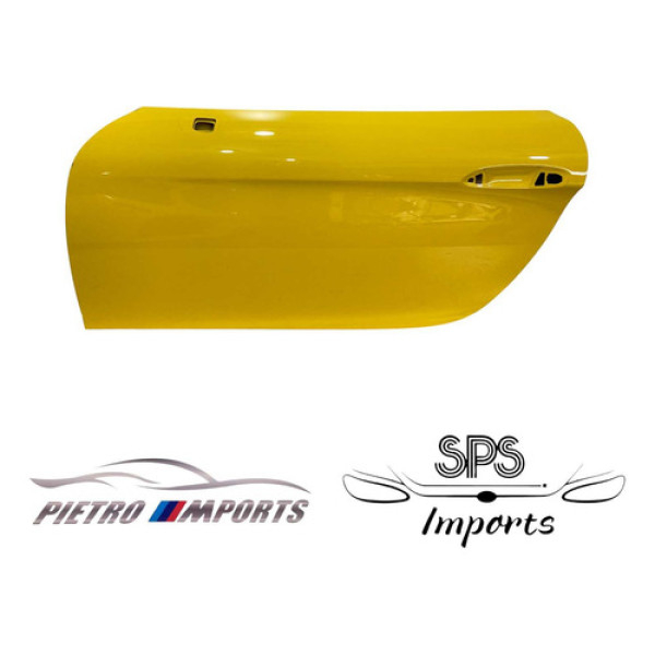 Porta Esquerda Porsche 718 Cayman Gt4 2019 A 2024 Original Dianteira Esquerdo Amarelo