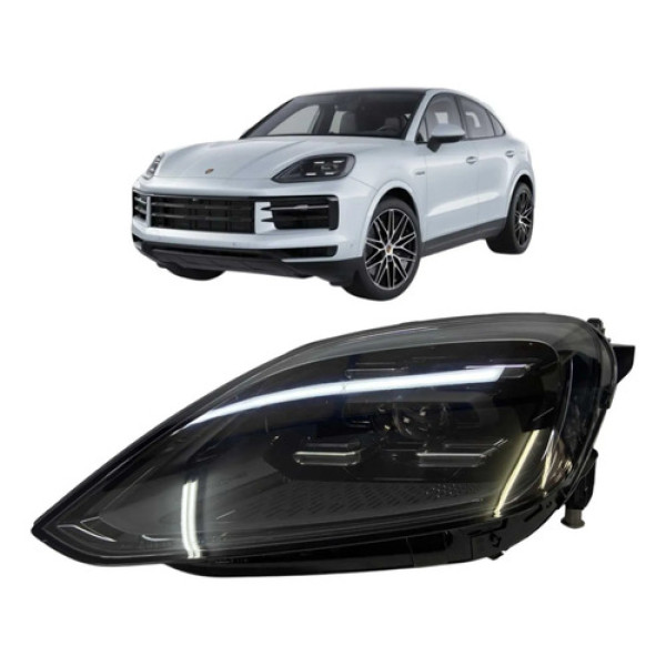 Farol Esquerdo Porsche Cayenne 2023 A 2025 Original Esquerdo/motorista