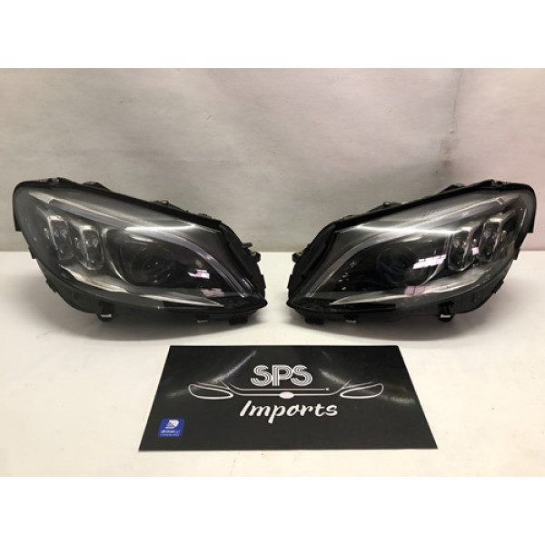 Farol Direito Mercedes C300 C63 2021 2022 2023 Original Direito