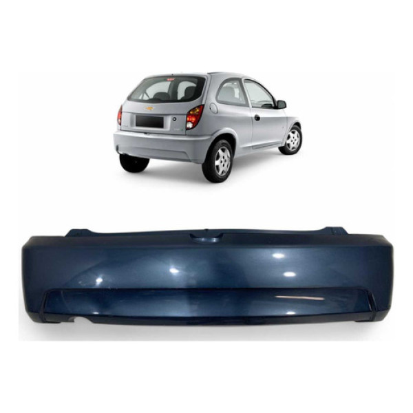 Parachoque Traseiro Chevrolet Celta 2007 A 2014 Original