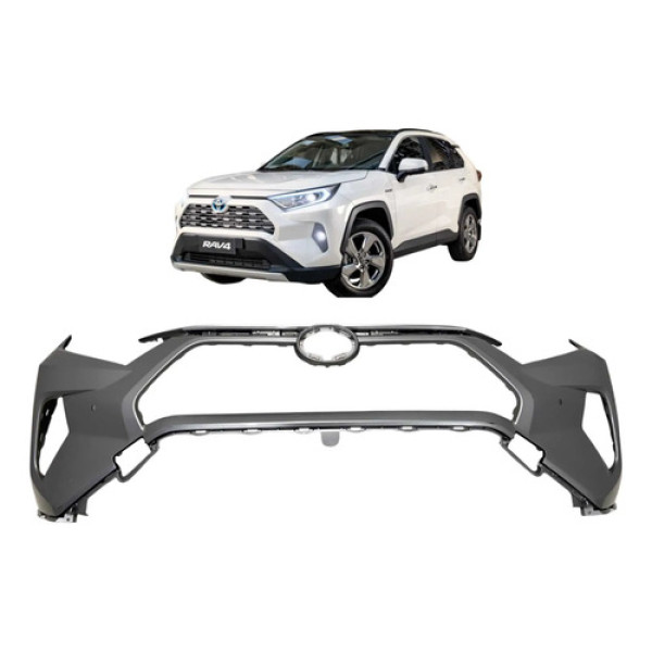 Parachoque Dianteiro Toyota Rav4 2019 A 2024 Original Prata