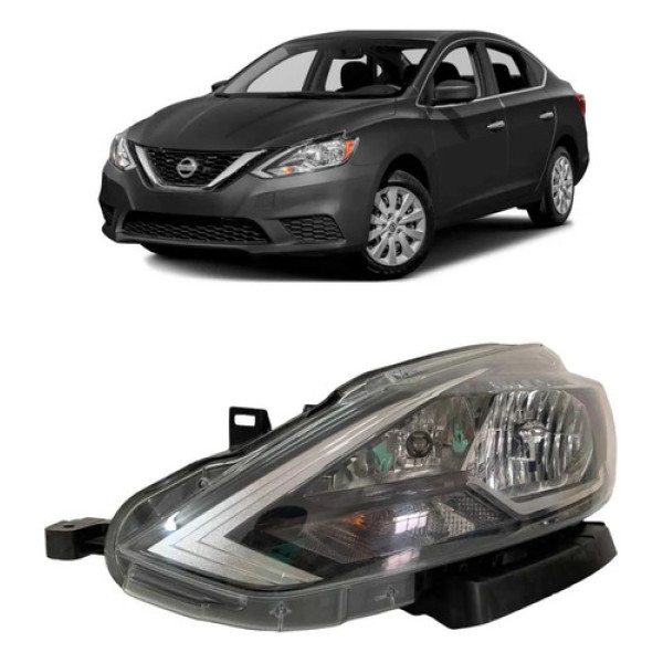 Farol Nissan Sentra Esquerdo 2017 2018 2019 2020 Original Esquerdo