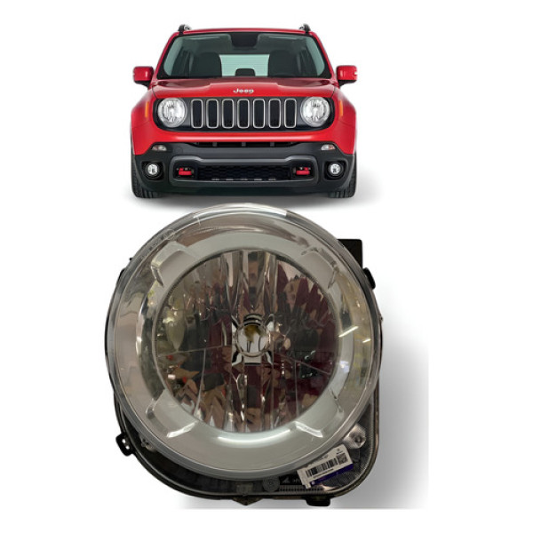 Farol Jeep Renegade Esquerdo 2015 A 2021 Original Esquerdo/motorista