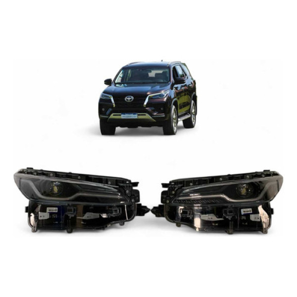 Farol Toyota Hilux Sw4 Esquerdo 2021 2022 2023 2024 Original Esquerdo/motorista