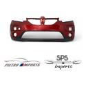 Parachoque Dianteiro Renault Sandero Stepway 2014 A 2020 Vermelho