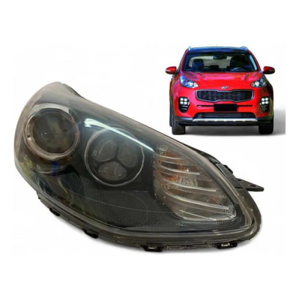 Farol Kia Sportage Sem Xenon Direito 2017 A 2020 Original Direito/passageiro