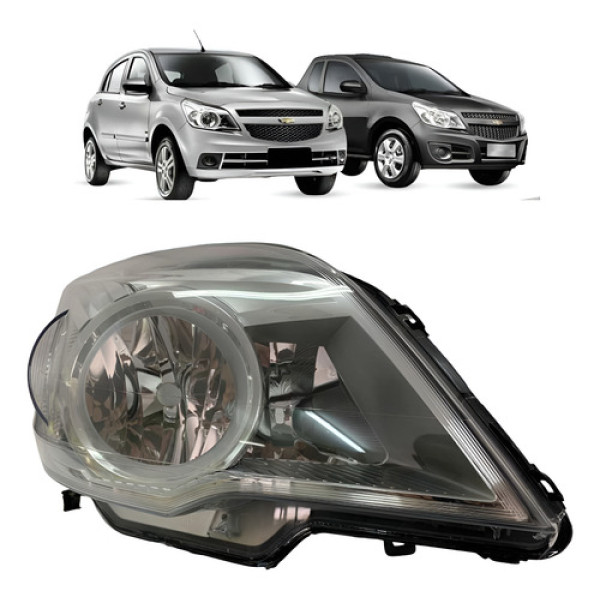 Farol Chevrolet Agile Montana Direito 2012 A 2021 Original Direito