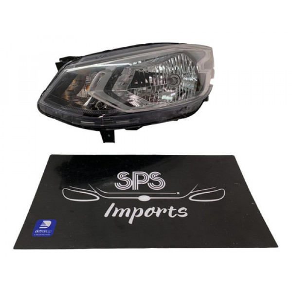 Farol Chevrolet Onix Simples Esquerdo 2020 A 2024 Original