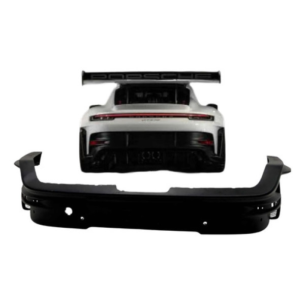 Spoiler Traseiro Porsche 911 992  Gt3 Rs 2021 A 2024 Preto