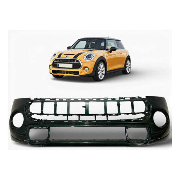 Parachoque Dianteiro Mini Cooper S F55 F56 Sport 2014 A 2019 Verde