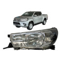 Farol Esquerdo Toyota Hilux 2016 A 2022 Simples Original Esquerdo/motorista