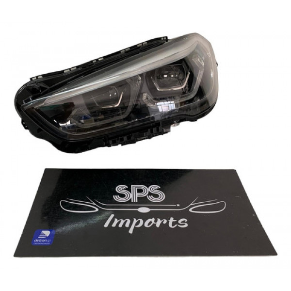 Farol Bmw X1 Esquerdo 2020 2021 2022 Usado Original