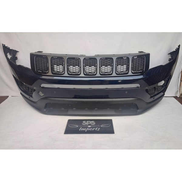 Parachoque Dianteiro Jeep Compass Flex  2016 A 2020 Original Azul