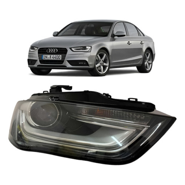 Farol Audi A4 Direito 2013 2014 2015 Usado Original Direito