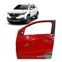 Porta Dianteira Fiat Strada Volcano Esquerda 2021 A 2024 Ori Dianteira Esquerdo Vermelho