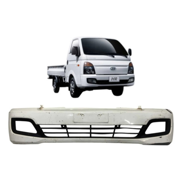 Parachoque Dianteiro Hyundai Hr 2013 A 2019 Original Branco