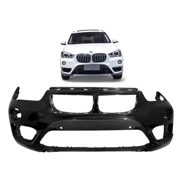 Parachoque Dianteiro Bmw X1 2016 2017 2018 2019 Original Preto