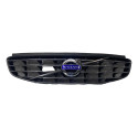 Grade Dianteira Superior Volvo Xc60 2014 A 2016 Original Preto Brilhante