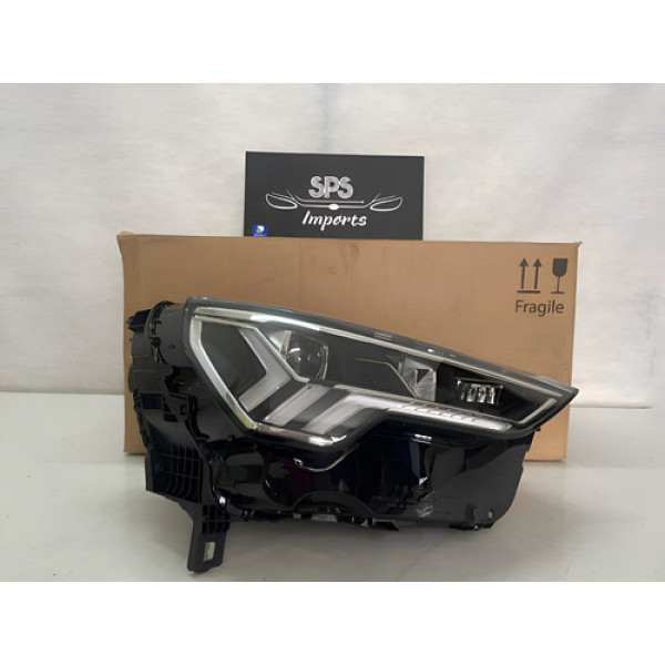 Farol Direito Audi Q3 Full Led 2020 2021 2022 Original  Direito