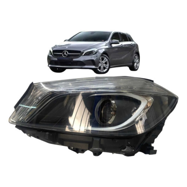 Farol Esquerdo Mercedes A200 A A250 2013 A 2015 Esquerdo/motorista
