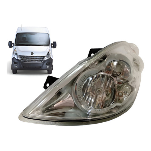 Farol Renault Master Esquerdo 2013 A 2020 Original Esquerdo/motorista
