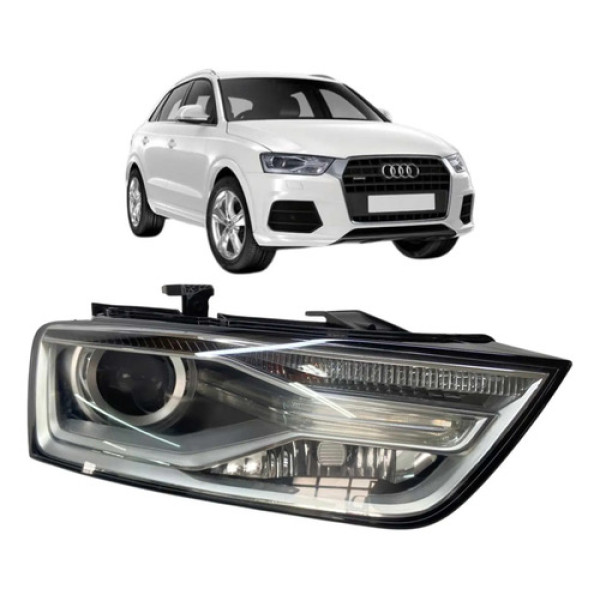 Farol Direito Audi Q3 2016 A 2019 Original Direito/passageiro