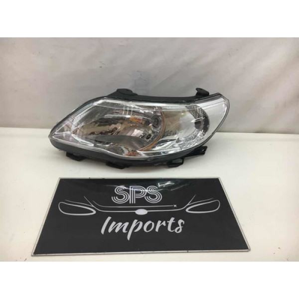 Farol Esquerdo Vw Gol G5 Foco Simples 2009 A 2013 Original