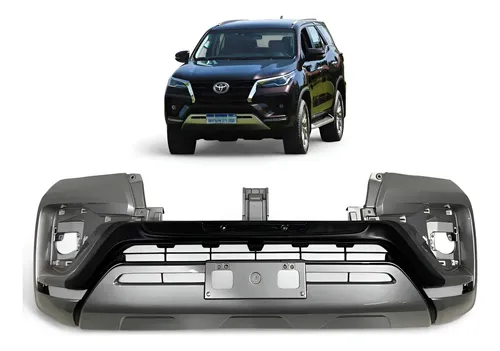 Parachoque Dianteiro Toyota Hilux Sw4 2020 A 2024 Original Prata