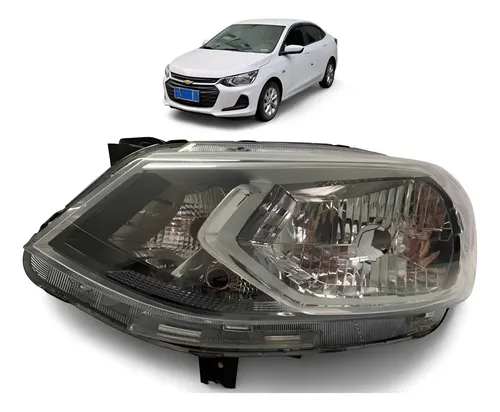 Farol Chevrolet Onix Simples Esquerdo 2020 A 2024 Original Esquerdo/motorista